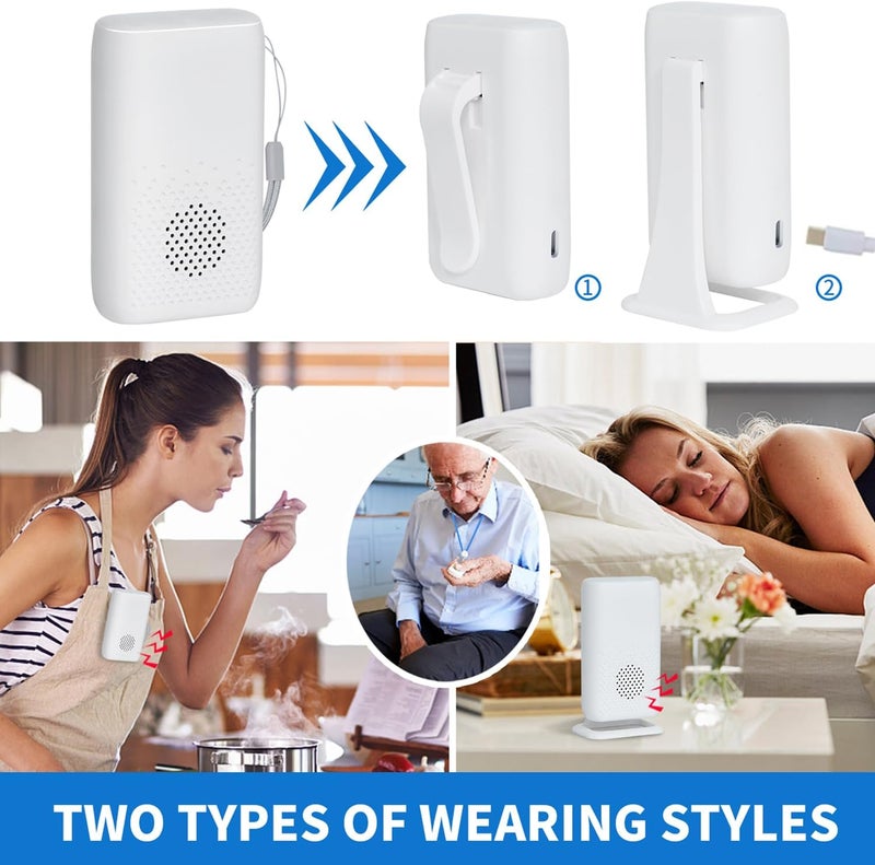 MERLRR Wireless Caregiver Pager Nurse Alert System SOS Call Button Vibration Pager Nurse Calling Alert System with 58 Melodies 4 Adjust Volume Levels for Patients Seniors Elderly Monitoring at Home - Image 2